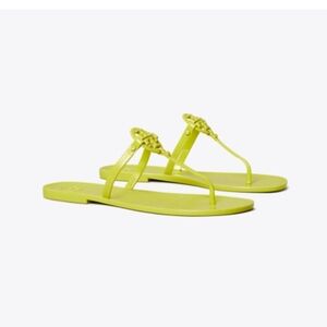 NWT Tory Burch Leaf Green Sandals